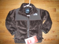 NORTH FACE TNF $99 NEW 100% Authentic Girls' DENALI THERMAL Fuzzy Fleece Jacket Bacio Brown XXS