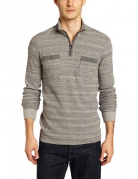 Lucky Brand Men's Textured Thermal Mock Neck