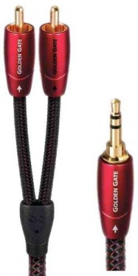 Audioquest Golden Gate Audio Interconnect 2m (6'7) 3.5mm to RCA