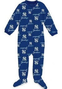 MLB Infant New York Yankees Full Zip Raglan Coverall