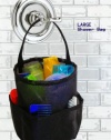 Dorm Shower Caddy - Large Black - By Saltwater Canvas