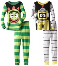 Yo Gabba Gabba Brobee & Plex Long-Sleeve Pajama Set