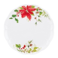 Lenox Winter Meadow Poinsettia Dinner Plate