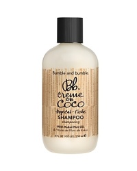 An extra-mild, moisture-rich cleanser made with a blend of Coconut and Murumuru Butters. Nourishes without adding weight, leaving hair clean (but not stripped), shiny and fresh. For normal hair: a mild, everyday cleanser with marine seaweed, spirulina and kelp to feed roots, add shine and keep scalps happy. Usage: Wet hair, lather well and rinse thoroughly. Repeat if necessary (it shouldn't be). Follow with Creme de Coco Conditioner. Product Recipe: For best results, pair with Creme de Coco Conditioner and Creme de Coco Masque. Color compatible.