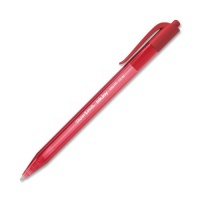 Paper Mate InkJoy 100 RT Retractable Medium Point Pens, 12 Red Ink Pens (1803474)