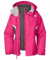 The North Face Girls' Boundary Triclimate Jacket - Passion Pink - Large