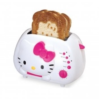 Hello Kitty KT5211 2-Slice Wide slot toaster with cool Touch Exterior