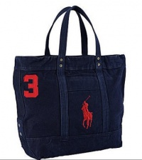 Polo Ralph Lauren Big Pony Tote Bag (Navy)