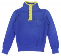 Polo Ralph Lauren Men's Long Sleeve Fleece Mockneck Sweater (Large, Sapphire)