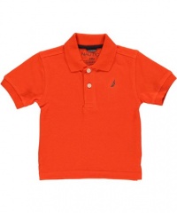 Nautica Solid Pique Polo (Sizes 12M - 24M)