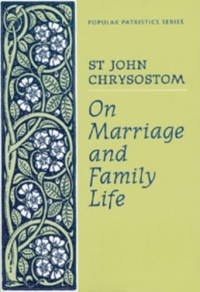 On Marriage and Family Life