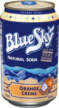 Blue Sky Orange Creme,  12-Ounce Cans (Pack of 24)