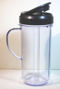 Magic Bullet On The Go Mug with Flip Top Travel Lid