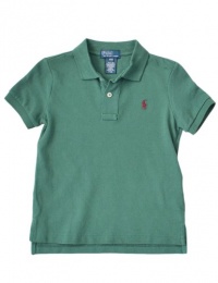 Polo Ralph Lauren Toddler Boys Classic Mesh Polo (4/4T, Washed Green)