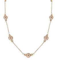 Effy Jewlery 14K Rose Gold Pearl 18 Necklace