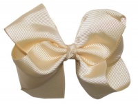 A Girl Company Ivory Hair Bow for Baby and Girl