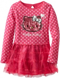 Hello Kitty Girls 2-6X Long Sleeve Dress