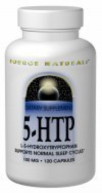 Source Naturals 5-HTP, 100mg, 120 Capsules