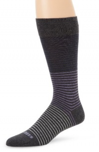 HUGO BOSS Men's Microstripe Dress Mid Calf Sock