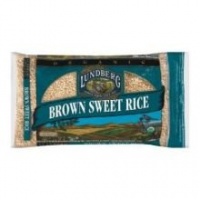 Lundberg Eco-Farmed Brown Sweet Rice, 25-Pound