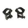 Aim Sports 1-Inch Weaver Rings-High, Small, Black