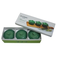 Le Creuset Stoneware Petite Round Casserole Gift Set, Fennel