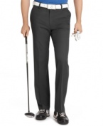 Your game won't be the only thing looking good when you're sporting these flat-front pants with UV protection from Izod.