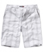 Take a walk in this dressy walk short by Quiksilver.