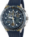 Citizen Men's JY0064-00L Eco-Drive Blue Angels Skyhawk A-T Chronograph Rubber Strap Watch