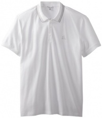 Calvin Klein Sportswear Men's Short Sleeve Logo 3 Button Pique Polo