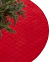 Holiday Lane Christmas Tree Skirt 50 -Red/crimson