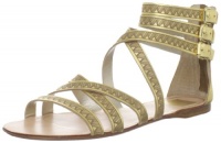 Dolce Vita Women's Marquez Ankle-Strap Sandal, Gold, 7.5 M US