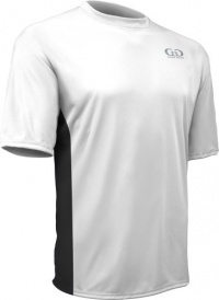 PT803PS Men's Pro Short Sleeve Athletic Workout Shirt with Side Panels