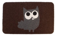 Kikkerland DM24 Owl Doormat, 30-Inch by 18-Inch