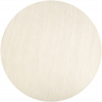 Area Rug 8x8 Round Solid/Striped Ivory Color - Surya Artist Studio Rug from RugPal