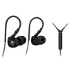 MEElectronics Sport-Fi M6P Noise Isolating In-Ear Headphone with Microphone, Remote and Universal Volume Control, Black