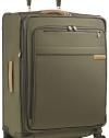 Briggs & Riley 24 Inch Expandable Upright Spinner - Olive Free 3 Day Shipping Upgrade