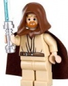 Lego Star Wars Obi-Wan Kenobi Minifigure with Lightsaber (Headset Version)