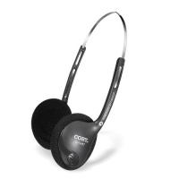 Coby Lightweight Stereo Headphones CVH47 (Black)