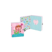 Mermaid Lock & Key Diary