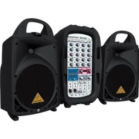 Behringer Europort EPA300 Ultra-Compact 300-Watt 6-Channel Portable PA System with Digital Effects and FBQ Feedback Detection