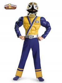 Power Rangers Gold Samurai Ranger Classic Child Costume