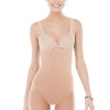 SPANX Super Control Slimmer and Shine Open Bust Bodysuit, S, Rose Gold