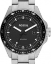 Fossil Men's AM4385 Stainless Steel Analog Black Dial Watch