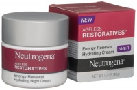 Neutrogena Ageless Restoratives Energy Renewal Hydrating Night Cream, 1.7 Ounce