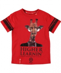 LRG Higher Learnin' T-Shirt (Sizes 4 - 7) - red, 7