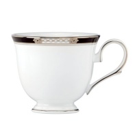 Lenox 840793 Hancock Platinum Footed Tea Cup, White