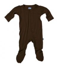 KicKee Pants Footie, Bark, 18-24 Months