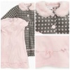 Girl's Pink & Grey Coat & Dress Set Size 24 months by Blueberi Boulevard