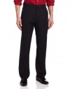 Perry Ellis Men's Travel Luxe Modern Fit Mini Bead Stripe Pant